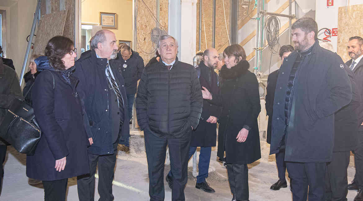 Tajani Bernini Visita BCC Romagna Occidentale Castel Bolognese
